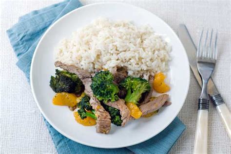 Gluten Free Orange Beef And Broccoli Recipe