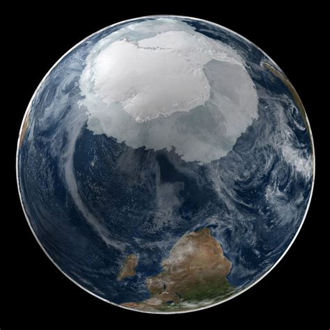 This Image Really Puts The Size Of Antarctica Into Perspective