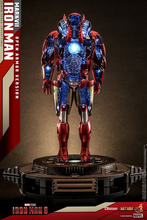 Iron Man Mark Vii Open Armor Version Hot Toys Ds004d51 Iron Man 3 1