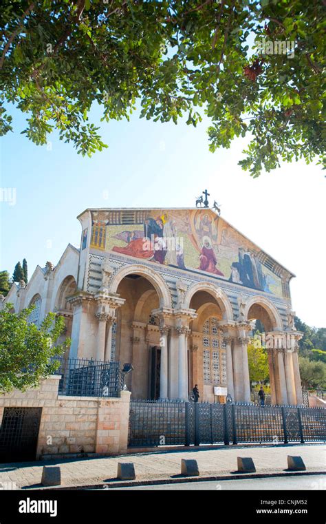 Nahost Israel Jerusalem Church Of All Nations Römisch Katholische