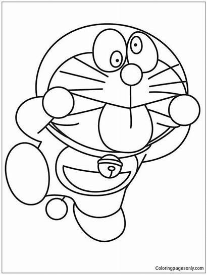 Silly Faces Pages Coloring Doraemon Coloringpagesonly