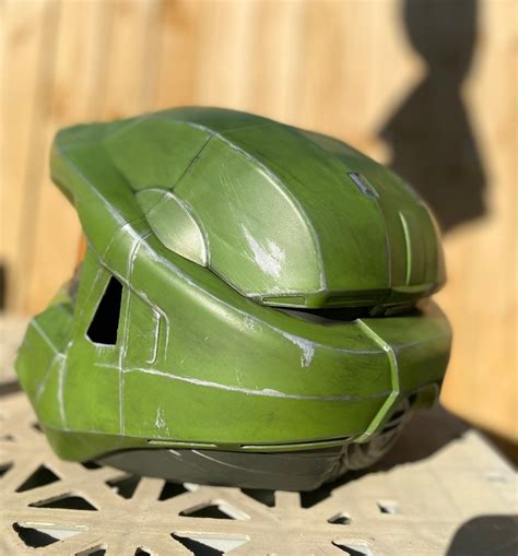 Halo Infinite Master Chief Helmet Wearable Full Size Halo Etsy Singapore