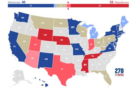 2018 Senate Election Interactive Map 270towin