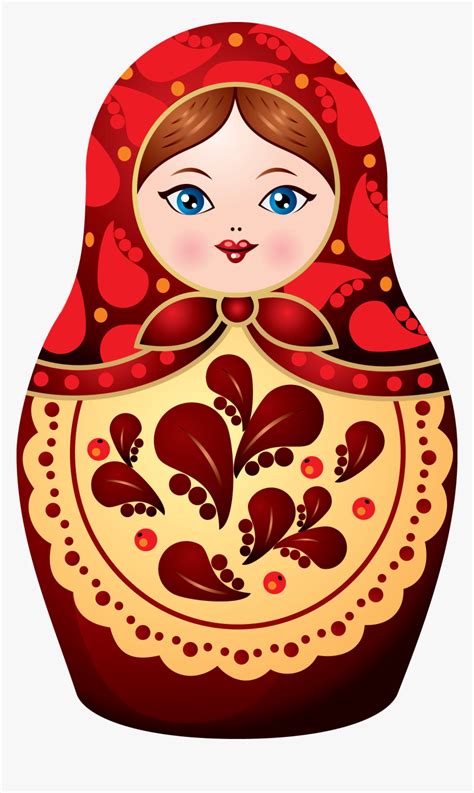 Matryoshka Doll Png Russian Nesting Doll Clipart Transparent Png