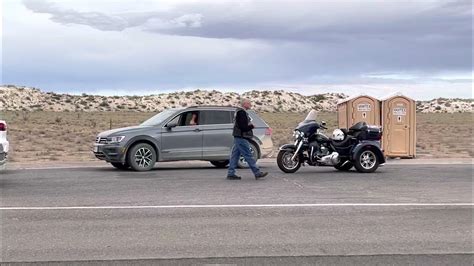 Trucker Sees Missile Testing White Sands Missile Range New Mexico Youtube