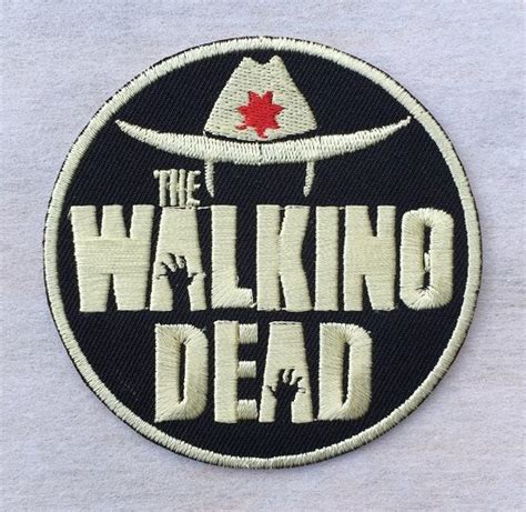 The Walking Dead Zombies Embroidered Iron On Sew On Patch Badge Logo