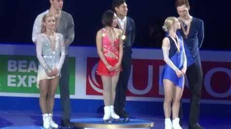Pairs Medal Ceremony 2017 World Figure Skating Championships Youtube