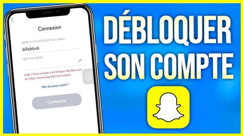 Comment Debloquer Un Compte Snapchat Bloqué Definitivement - La Galerie