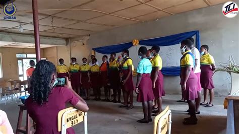 Kumasi Wesley Girls Gnaas Choir Performing Hena Na Do S3 Yesu