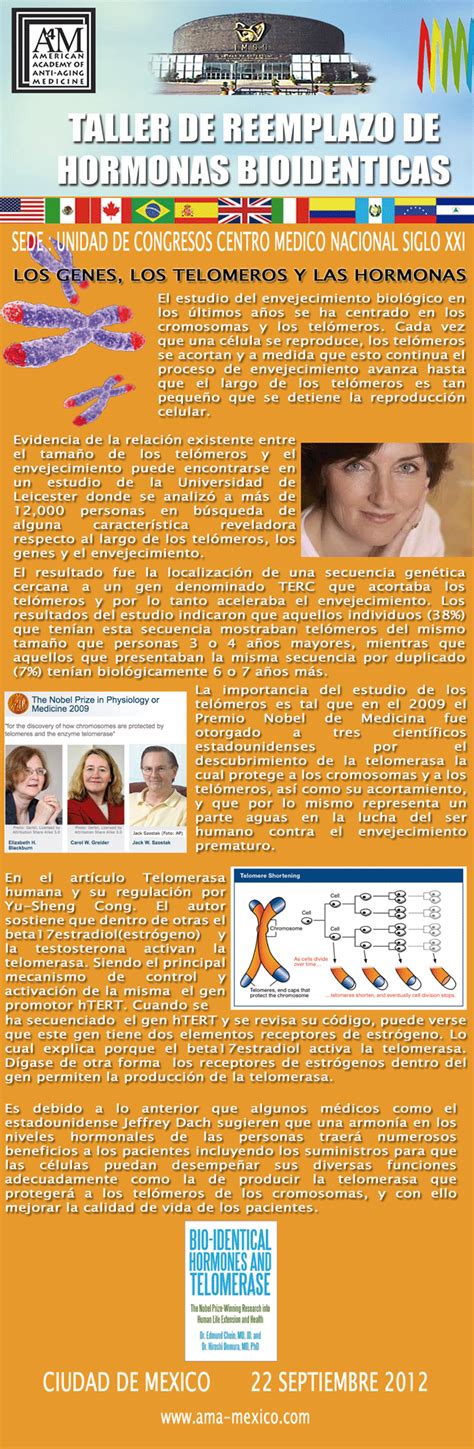 Los Genes Los Telomeros Y Las Hormonas Medicina Antienvejecimiento