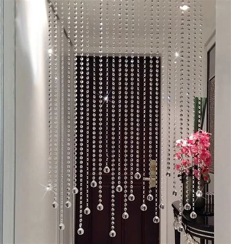 New Pure Handmade Clear Crystal Bead Curtain Home Decoration Windows