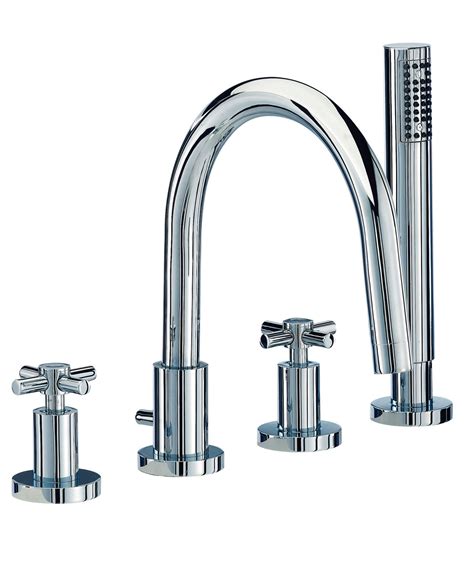 Mayfair Series C 4 Hole Bath Shower Mixer Tap With Shower Kit