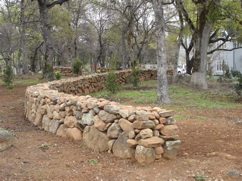 Stone Fence Stone Fence Fence Landscaping Dry Stone Wall