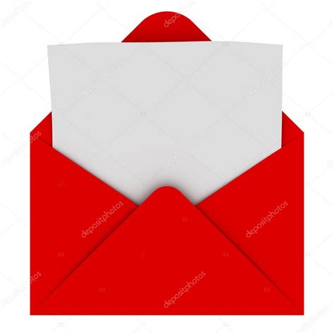 Envelope With Blank Letter Stock Photo By ©ssilver 10837205
