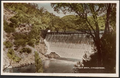 Cotter Dam Canberra 1930s Boland Frank H D 1955 C Flickr