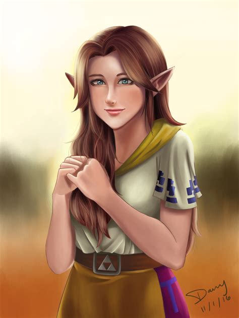 Legend Of Zelda Ocarina Of Time Art Malon Oot By Dany36 On