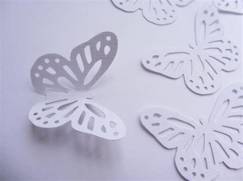 Paper Butterflies 50 Die Cut Butterflies Die Cuts Wedding Etsy