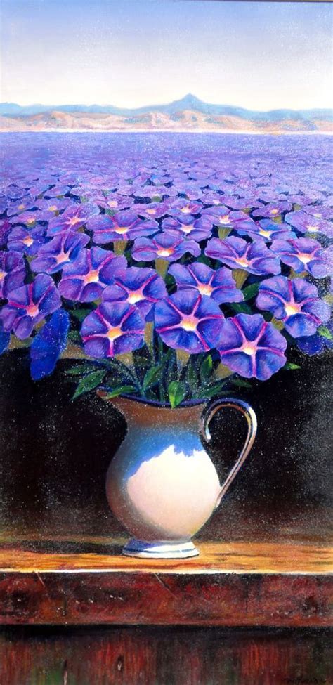 Ernesto Arrisueño Magic Realism Realism Art Arte Floral Floral Art