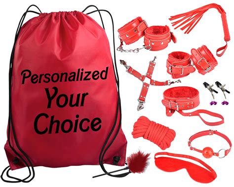 Beginners Bondage Kit And Personalized Storage Bag Daddy Master Ddlg Bdsm Cglg Submissive
