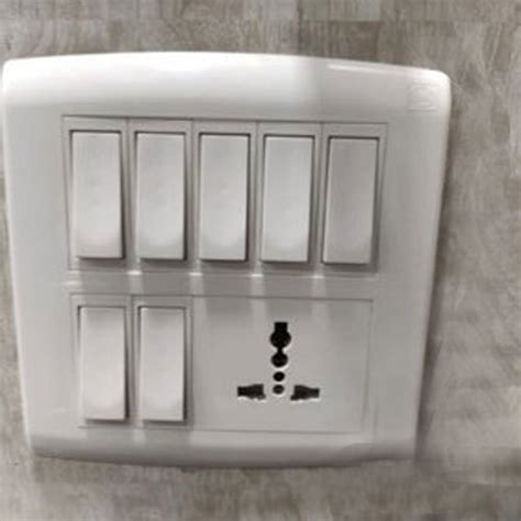 White Polycarbonate Mk Electric Switch Socket At Rs 35piece In Chennai