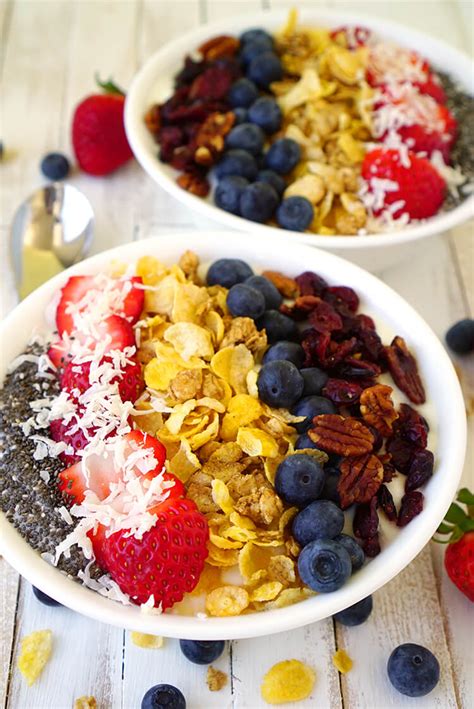 Honey Oats And Berries Breakfast Bowl Happiness Is Homemade
