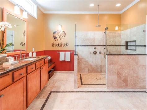 Find out about a curbless shower for your bathroom design. Curb-less appeal