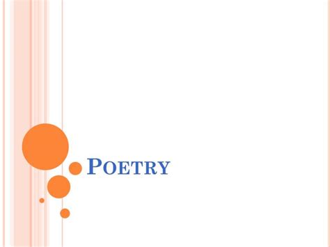 Ppt Poetry Powerpoint Presentation Free Download Id1921166