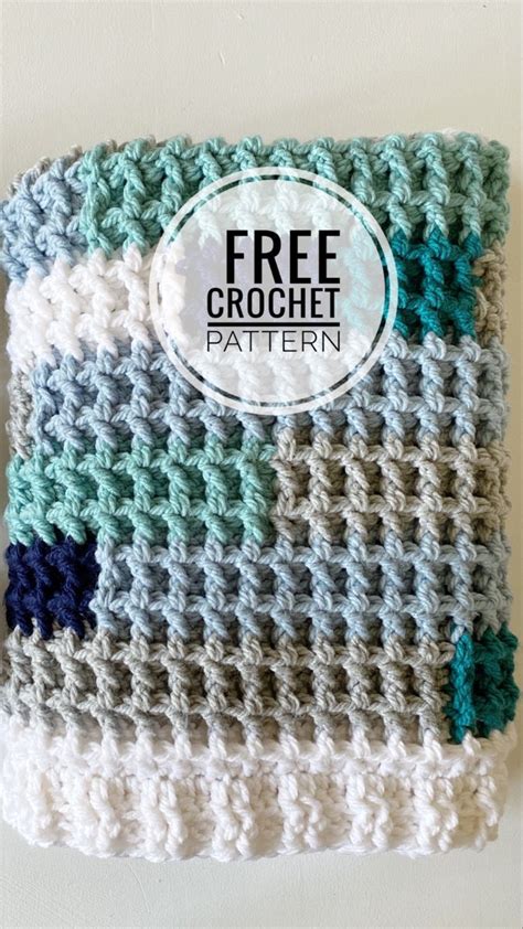 Daisy Farm Crafts In 2021 Crochet Blanket Patterns Waffle Stitch