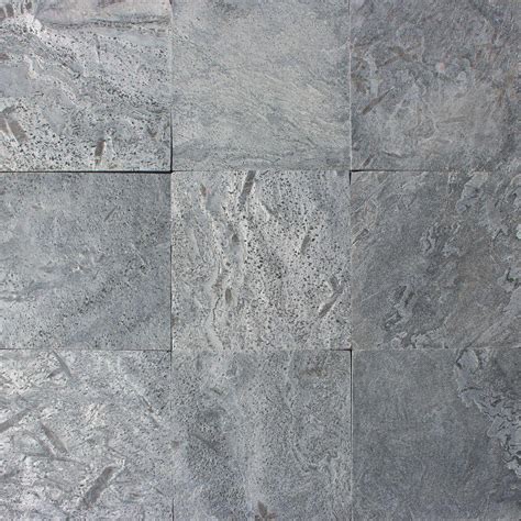 Msi Ostrich Grey 16 In X 16 In Honed Quartzite Stone Look Floor And