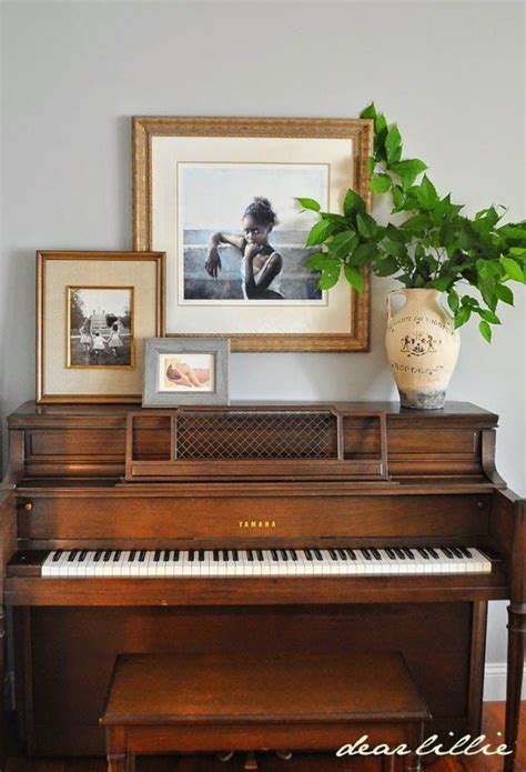 The Space Above Styling Above An Upright Piano The Colorado Nest
