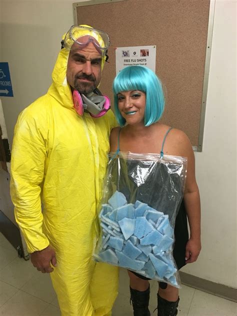 Breaking Bad Couples Costume Diy Funny Couple Halloween Costumes Breaking Bad Costume