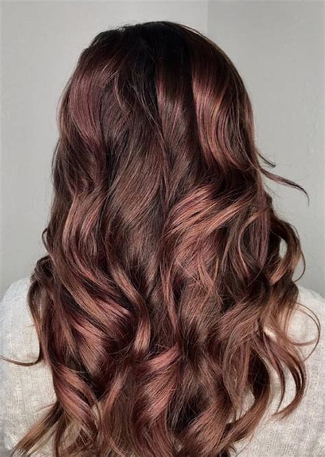 Rose Brown Hair Trend 23 Magical Rose Brown Hair Colors To Try