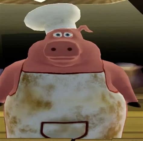 Image Barnyard Video Game Chef Pigpng Wikibarn