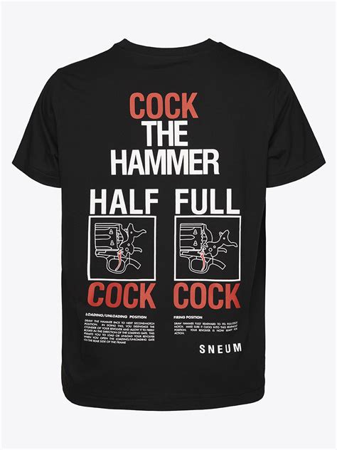 Cock The Hammer Storm Collab T Shirt In Black