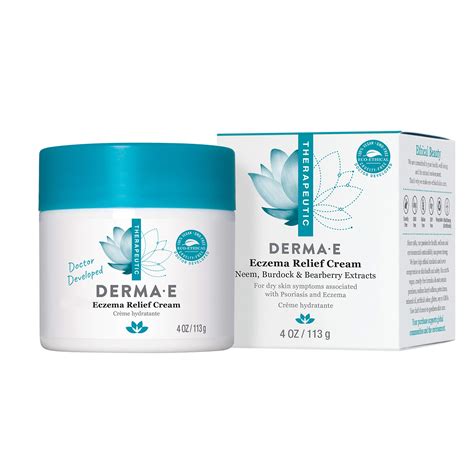 Derma E Eczema Relief Cream All Natural Itch Relief Cream Soothing