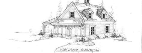 Small Cottage Sketch Home Design Group