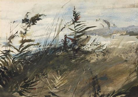 Andrew Wyeth — End Of Storm Andrew Wyeth Watercolor
