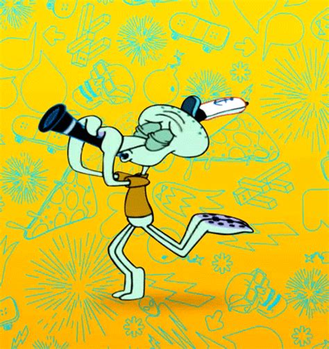 Squidward Clarinet S Find And Share On Giphy