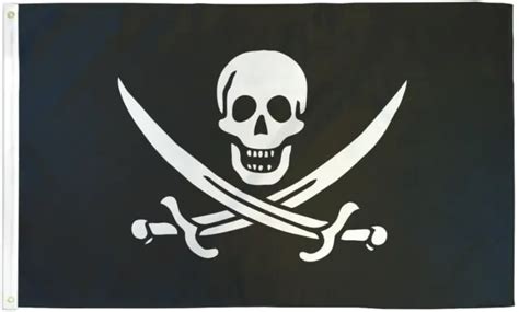 Calico Jack Rackham Jolly Roger Pirate Flag 3x5 Boating Flag Skull Flag