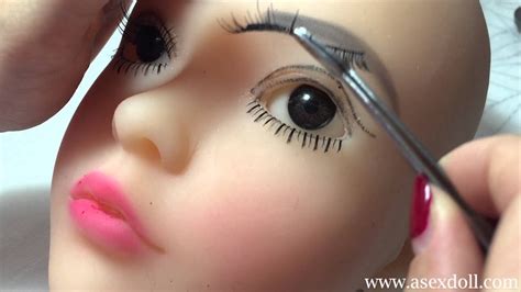 Makeup Tutorial For Doll How To Fix Eyelashes Youtube