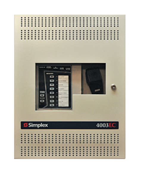 4003 Ec Multi Function Voice Control Panel From Simplexgrinnell