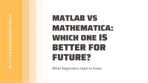 Matlab Vs Mathematica Which One Is Better For Future Youtube