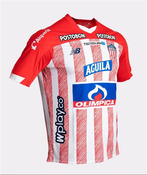 Socio de la división mayor del futbol de colombia. Nueva camiseta del Junior: Junior de Barranquilla estrena ...