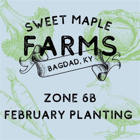 Starting Seeds Zone 6b February Sweet Maple Farms