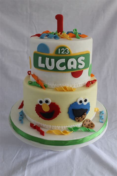 Sesame Street Theme Cake Sesame Street Cake Kids Cake