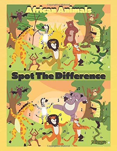 Spot The Difference African Wild Animals Spot Over 300 Differences
