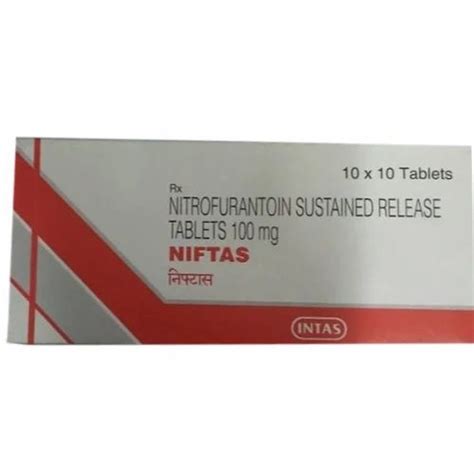 Medicine Grade Niftas 100 Mg Tablet Packaging Type Box At Rs 123pack