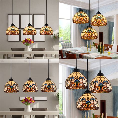 Tiffany Baroque Stained Glass Light Hanging Pendant Light Dinging Ceiling Lamp Ebay