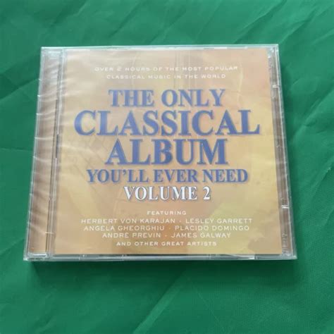Various The Only Classical Album You Ll Ever Need Volume 2 2 X Cd £