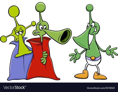 Cool Alien Cartoon Characters